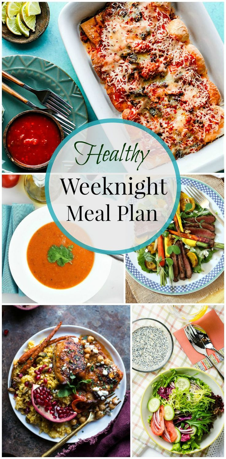 Healthy Weeknight Dinners
 Healthy Weeknight Meal Plan 16