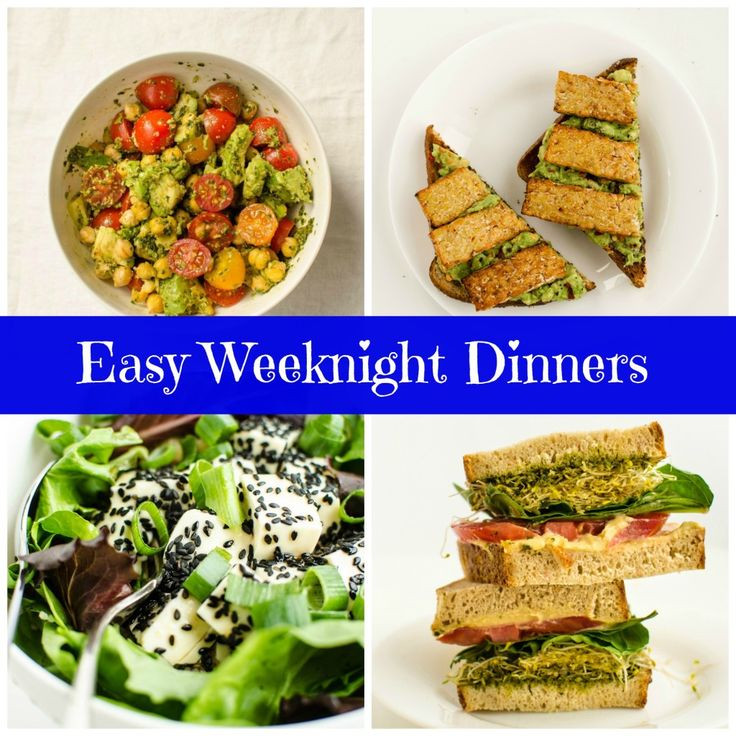 Healthy Weeknight Dinners
 17 Best images about Meal Planning on Pinterest