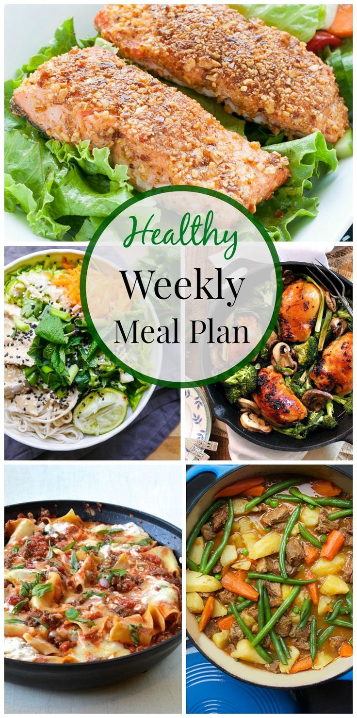 Healthy Weeknight Dinners
 Healthy Weeknight Meal Plan 10