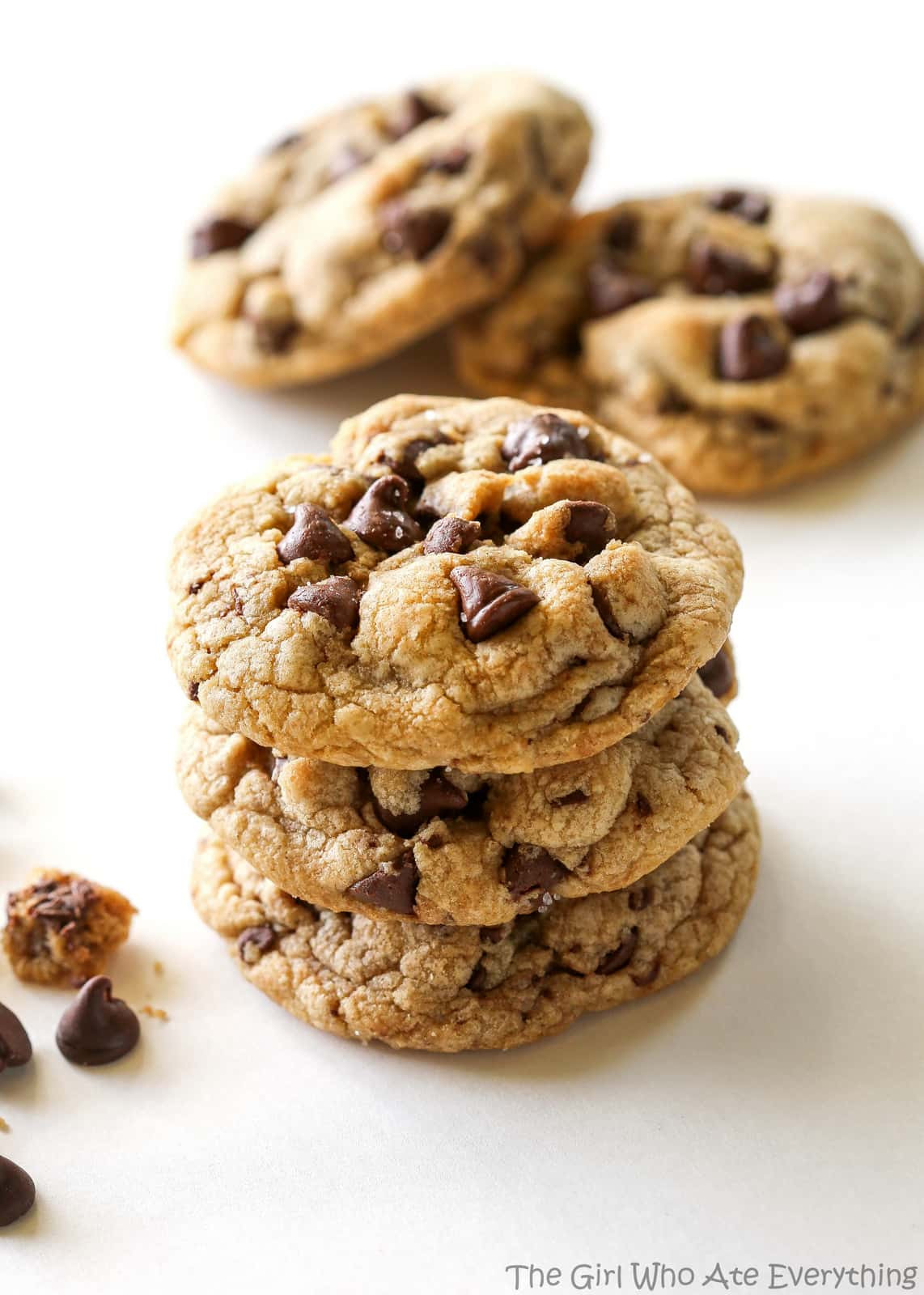 Hershey'S Chocolate Chip Cookies
 Salty Browned Butter Chocolate Chip Cookies The Girl Who