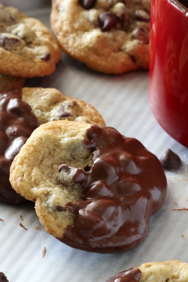 Hershey'S Chocolate Chip Cookies
 Chocolate Dipped Chocolate Chip Cookies Chocolate With Grace