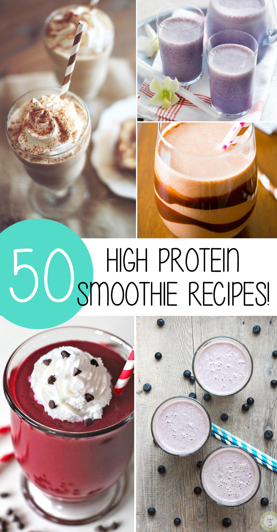 High Protein Smoothies
 50 High Protein Smoothie Recipes To Help You Lose Weight