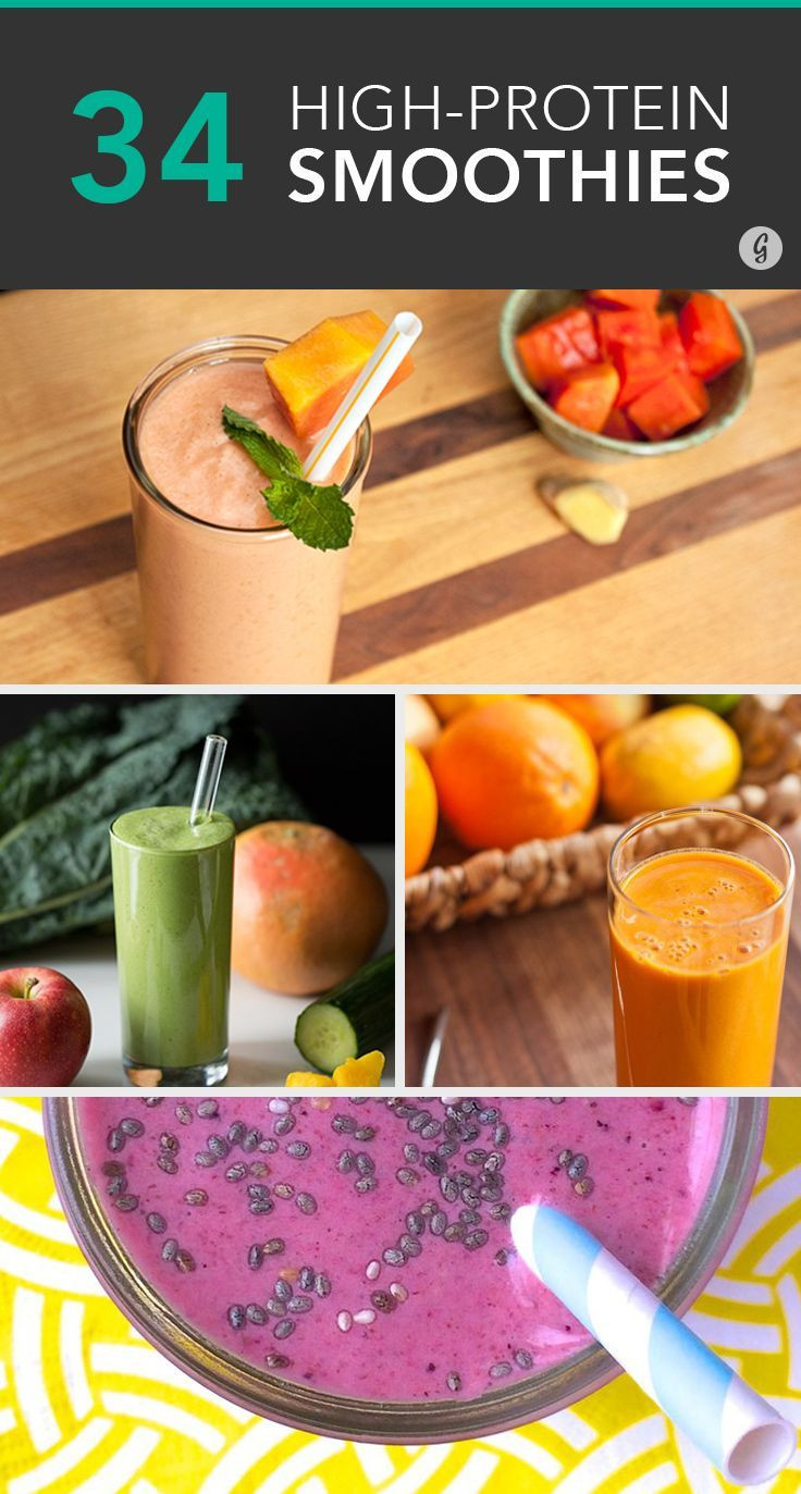 High Protein Smoothies
 34 Surprisingly Delicious High Protein Smoothie Recipes