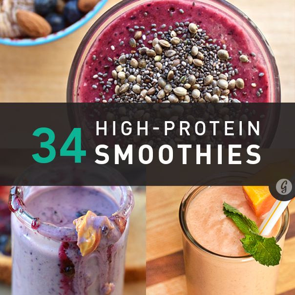 High Protein Smoothies
 34 Surprisingly Delicious High Protein Smoothie Recipes