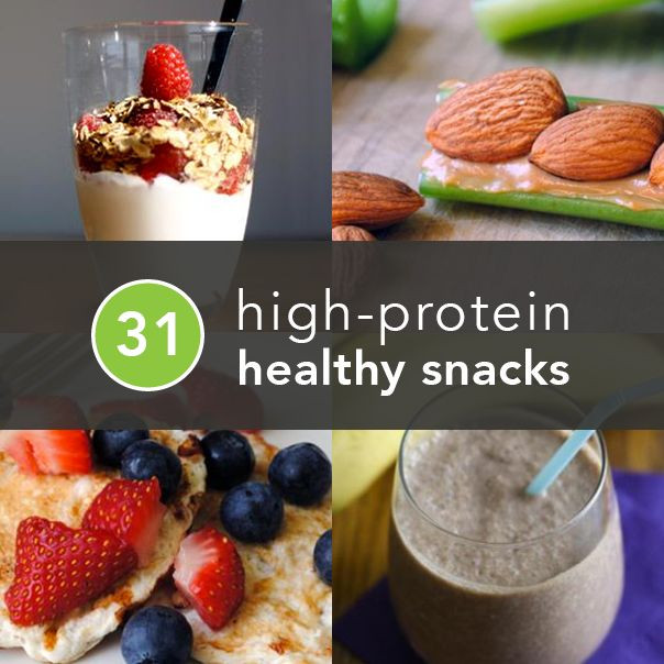 High Protein Snacks Recipes
 31 High Protein Healthy Snacks