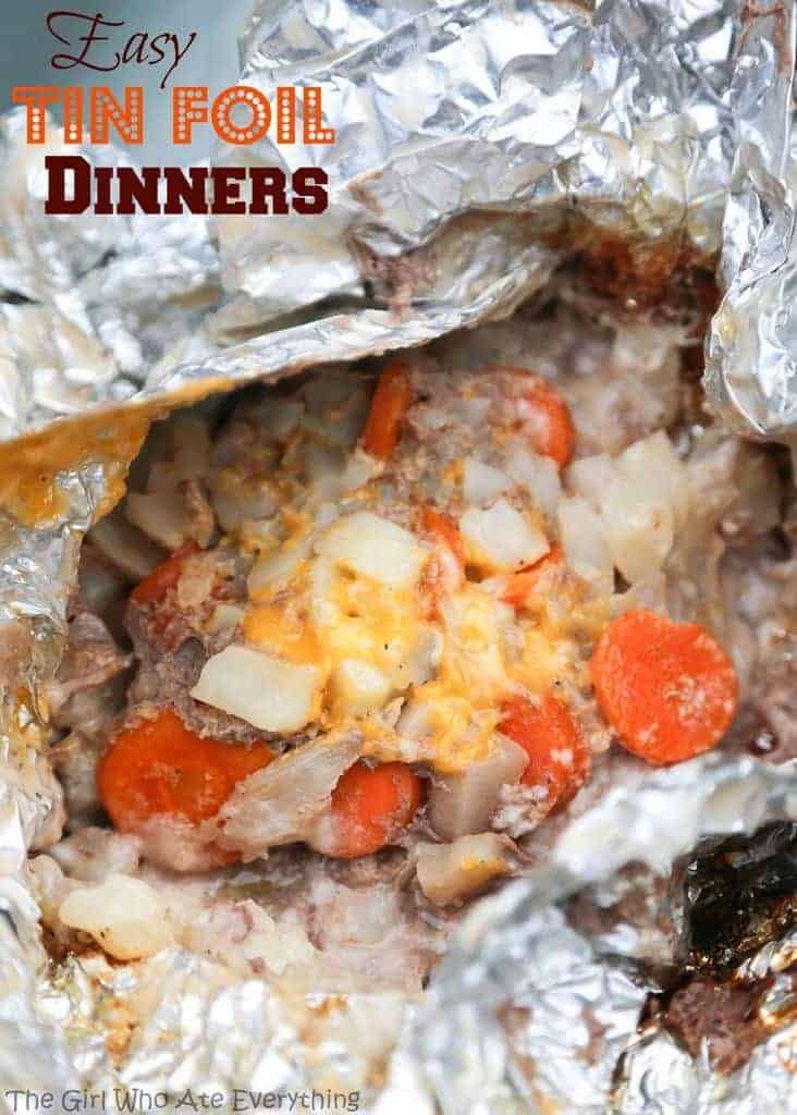 Hobo Dinner Camping
 Easy Tin Foil Dinners The Girl Who Ate Everything