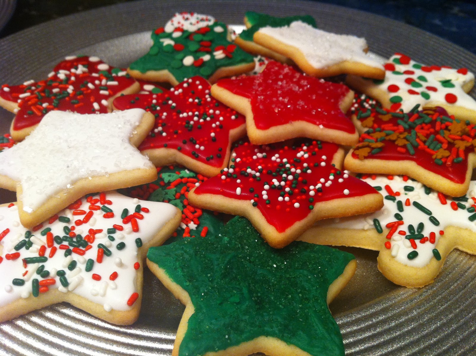 Holiday Sugar Cookies
 A Desire to Inspire Happy Times