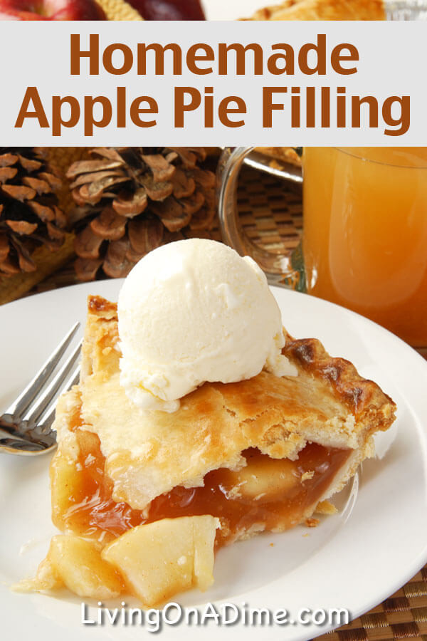 Homemade Apple Pie Recipe
 easy apple pie filling
