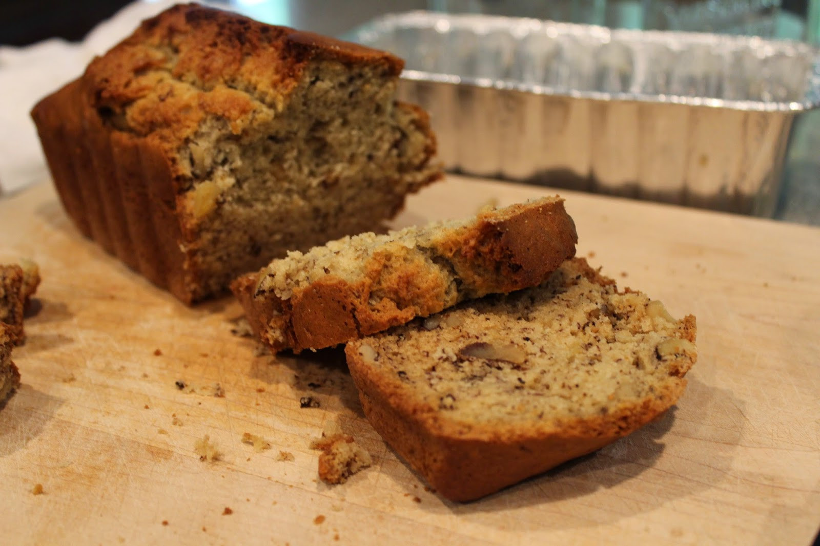 Homemade Banana Bread
 Ohio Thoughts Moist Banana Nut Bread