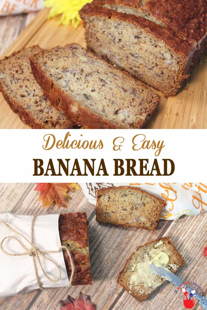 Homemade Banana Bread
 Easy Banana Bread Homemade Quick Bread 2 Cookin Mamas