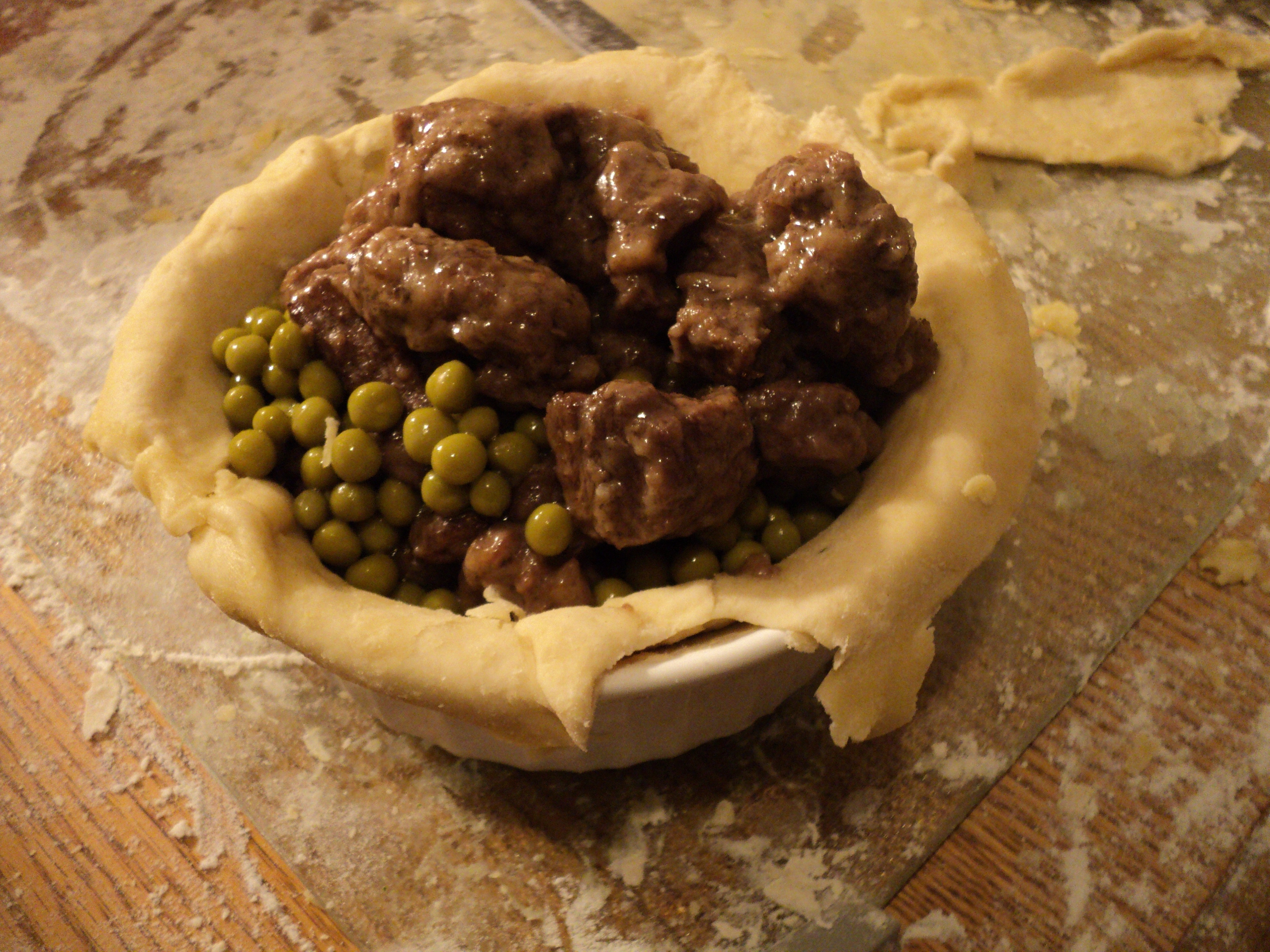 Homemade Beef Pot Pie
 Homemade Beef Pot Pie