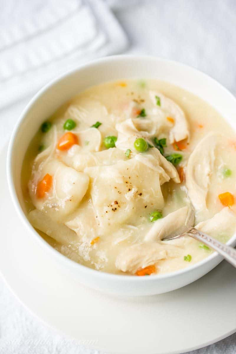 Homemade Chicken And Dumplings
 Homemade Chicken and Dumplings Saving Room for Dessert