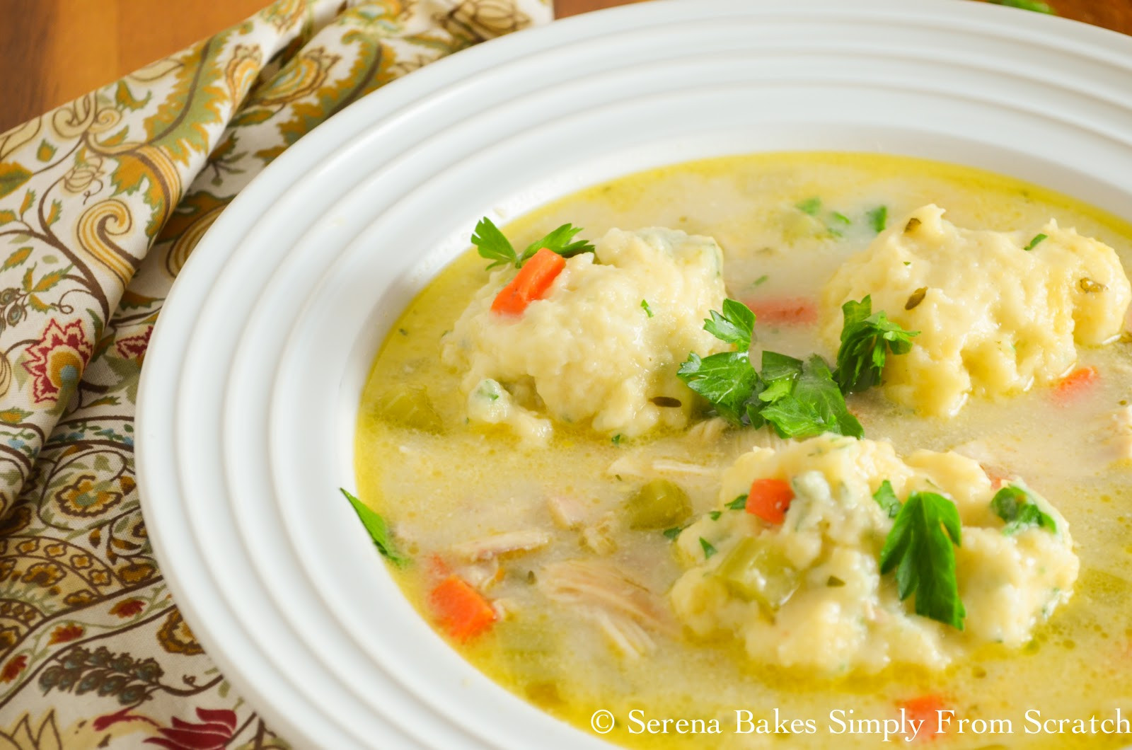 Homemade Chicken And Dumplings
 Homemade Chicken and Dumplings