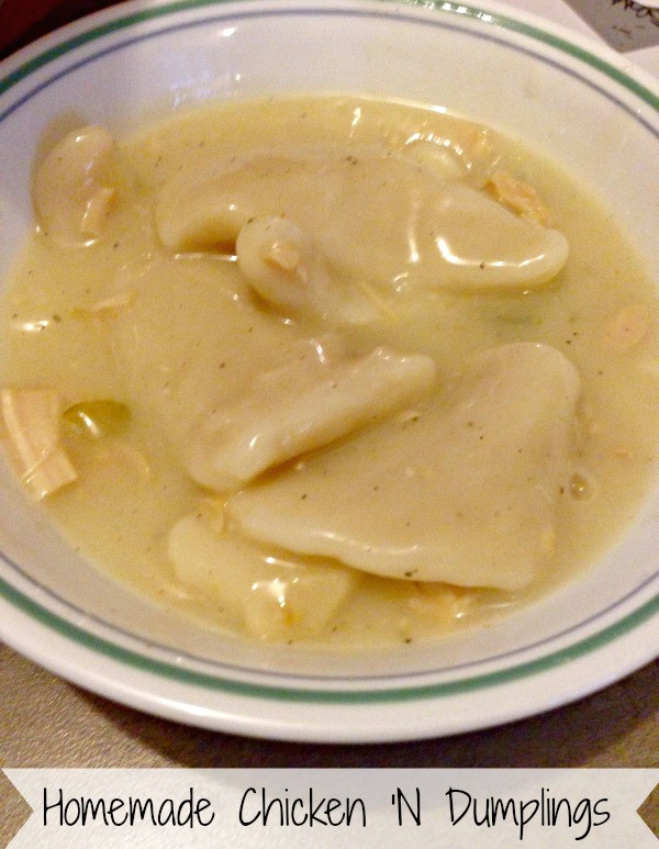 Homemade Chicken And Dumplings
 Easy Homemade Chicken and Dumplings Recipe