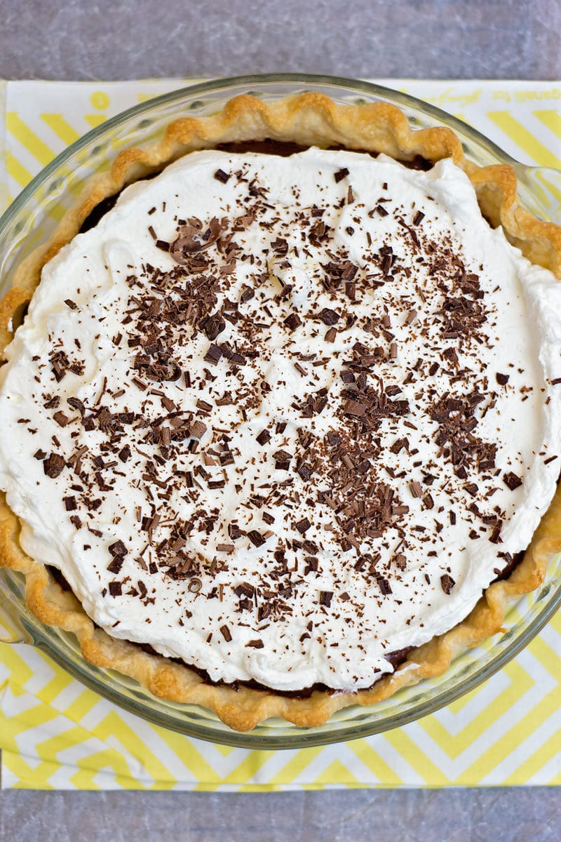 Homemade Chocolate Pie
 Homemade Chocolate Cream Pie Recipe Scattered Thoughts