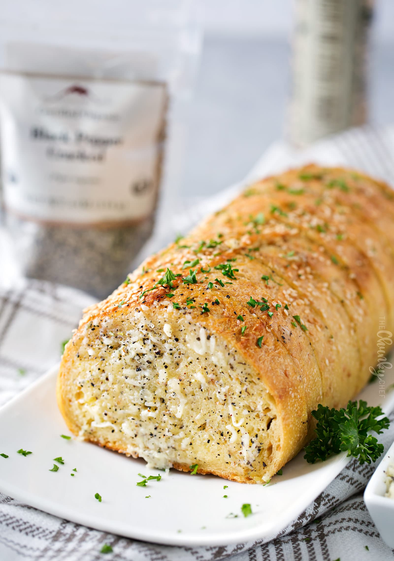 Homemade Garlic Bread
 Homemade Garlic Bread with a cheesy option The Chunky Chef