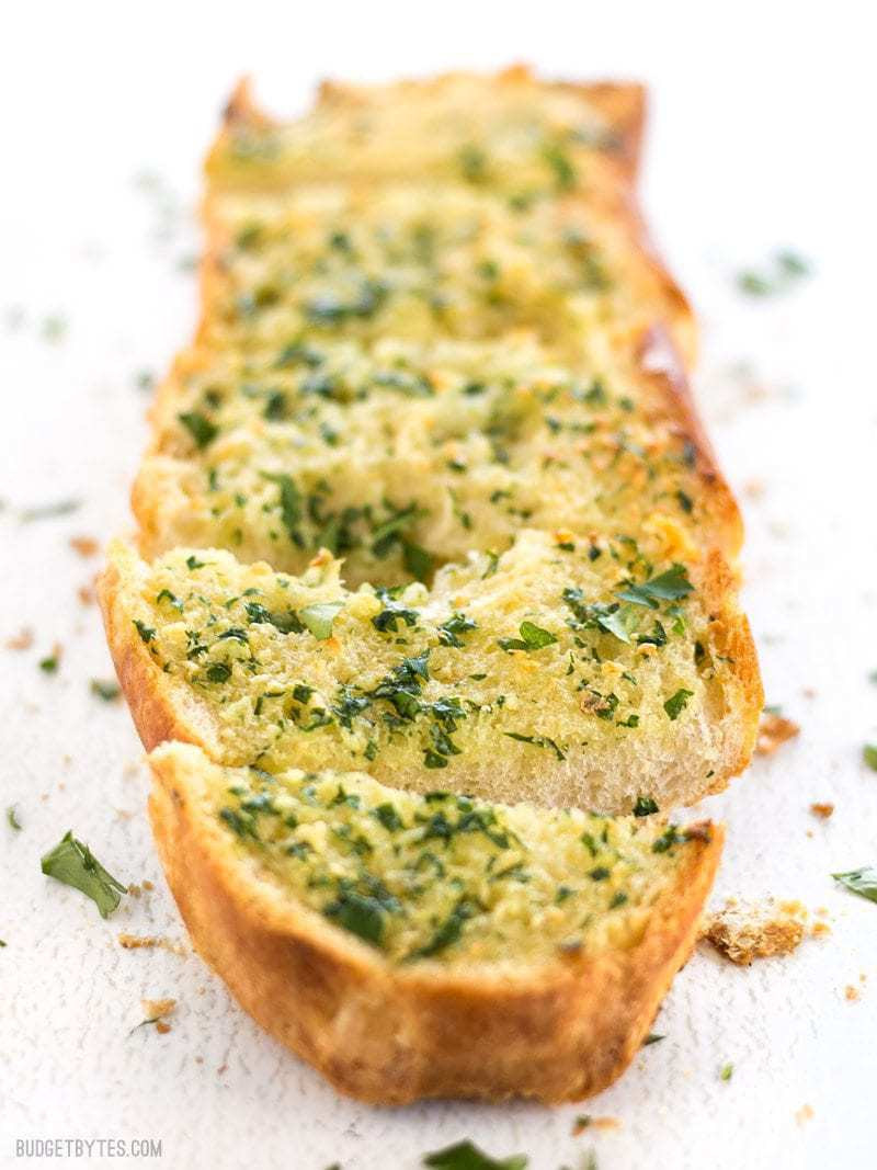 Homemade Garlic Bread
 Homemade Garlic Bread Bud Bytes