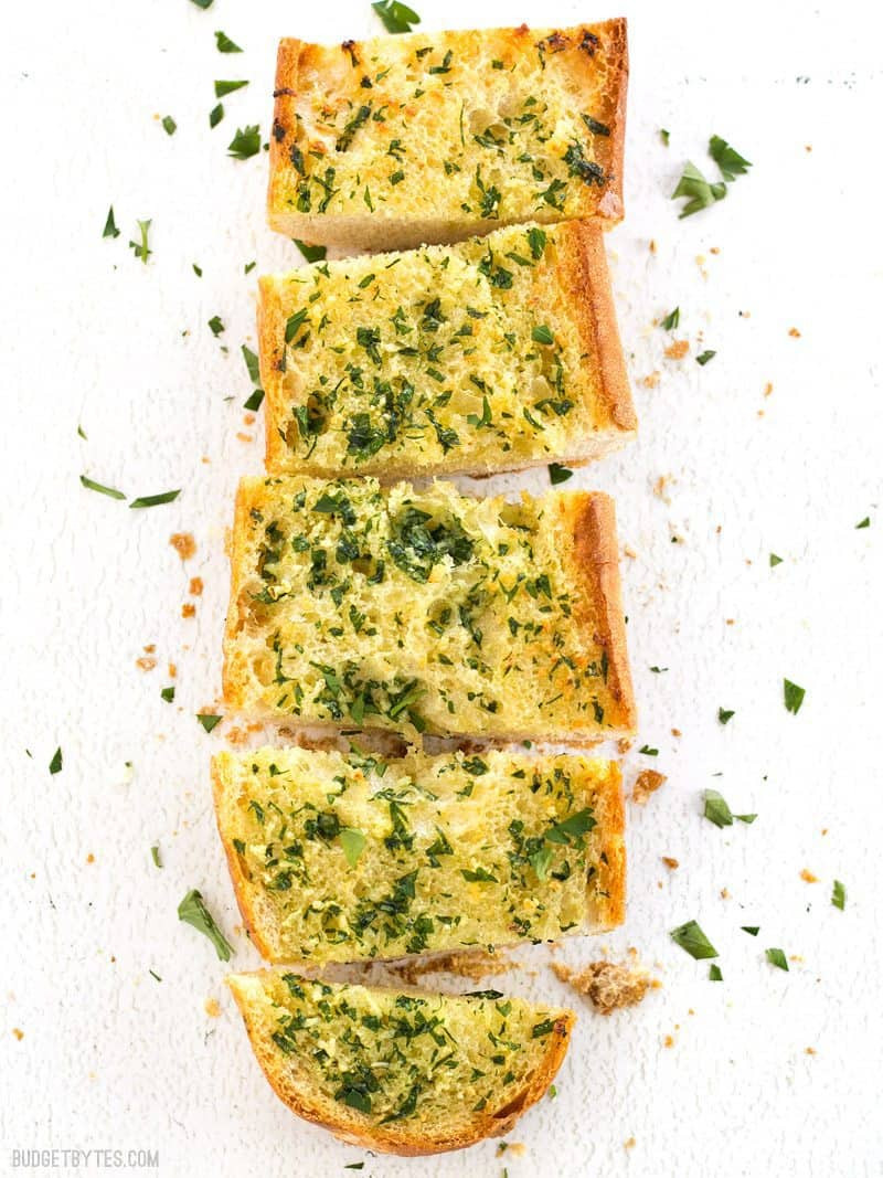 Homemade Garlic Bread
 Homemade Garlic Bread Bud Bytes