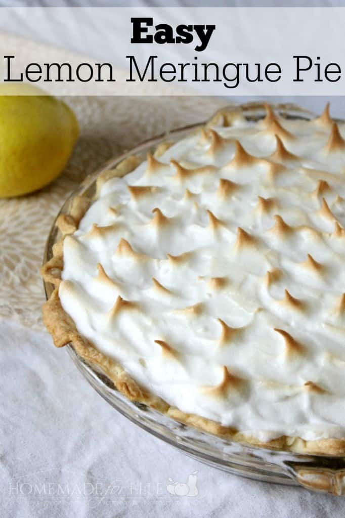 Homemade Lemon Meringue Pie
 33 Mouthwatering Pie Recipes Love Pasta and a Tool Belt