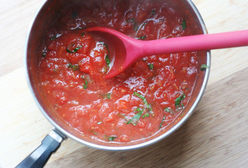 Homemade Pizza Sauce Fresh Tomatoes
 This Week for Dinner Simple Homemade Tomato Sauce This