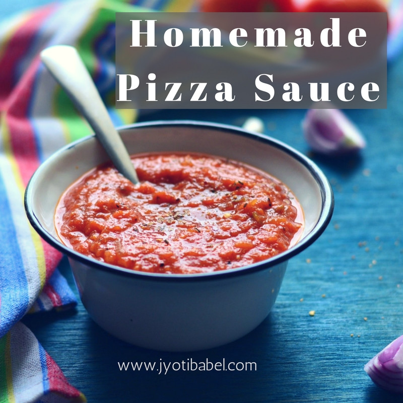 Homemade Pizza Sauce Fresh Tomatoes
 Jyoti s Pages Homemade Pizza Sauce Recipe