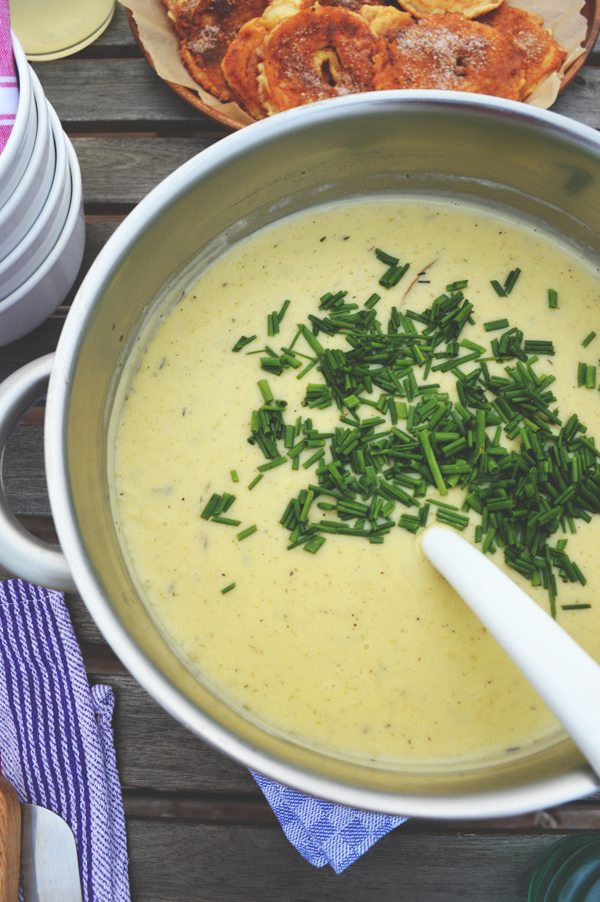 Homemade Potato Soup Recipe
 A Casual Rooftop Dinner Party Potato Soup The Sweetest