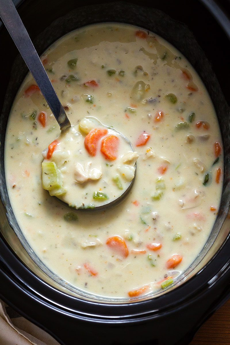 Homemade Potato Soup Recipe
 Slow Cooker Creamy Chicken Potato Soup — Eatwell101