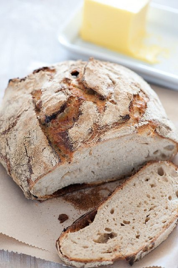 Homemade Sourdough Bread
 Top 10 Delicious Homemade Bread Recipes Top Inspired