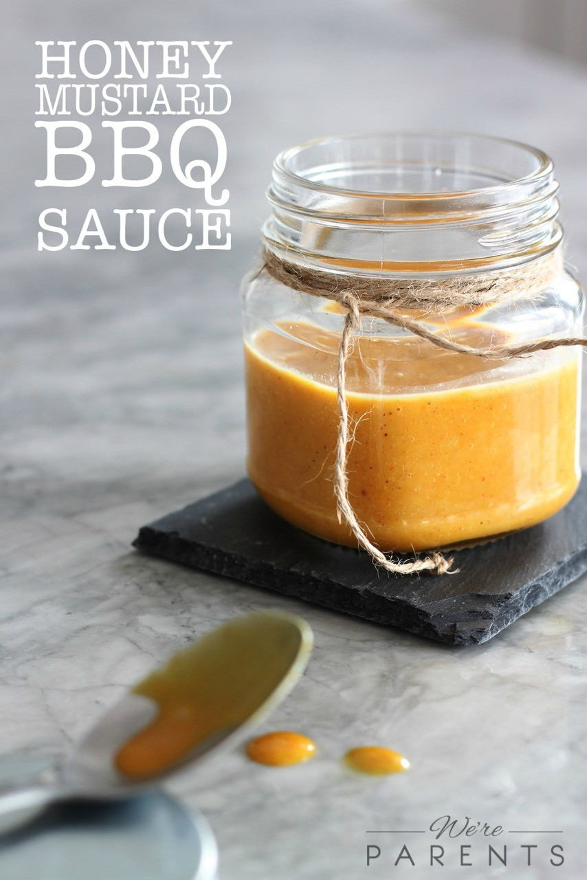 Honey Bbq Sauce Recipe
 Honey Mustard BBQ Sauce Recipe We re Parents