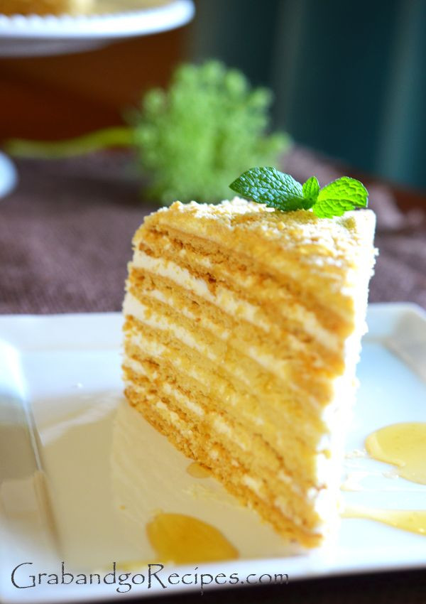 Honey Dessert Recipes
 Best 25 Cake slices ideas on Pinterest