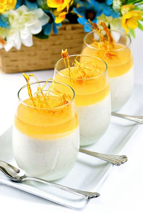 Honey Dessert Recipes
 Honey Panna Cotta Recipe