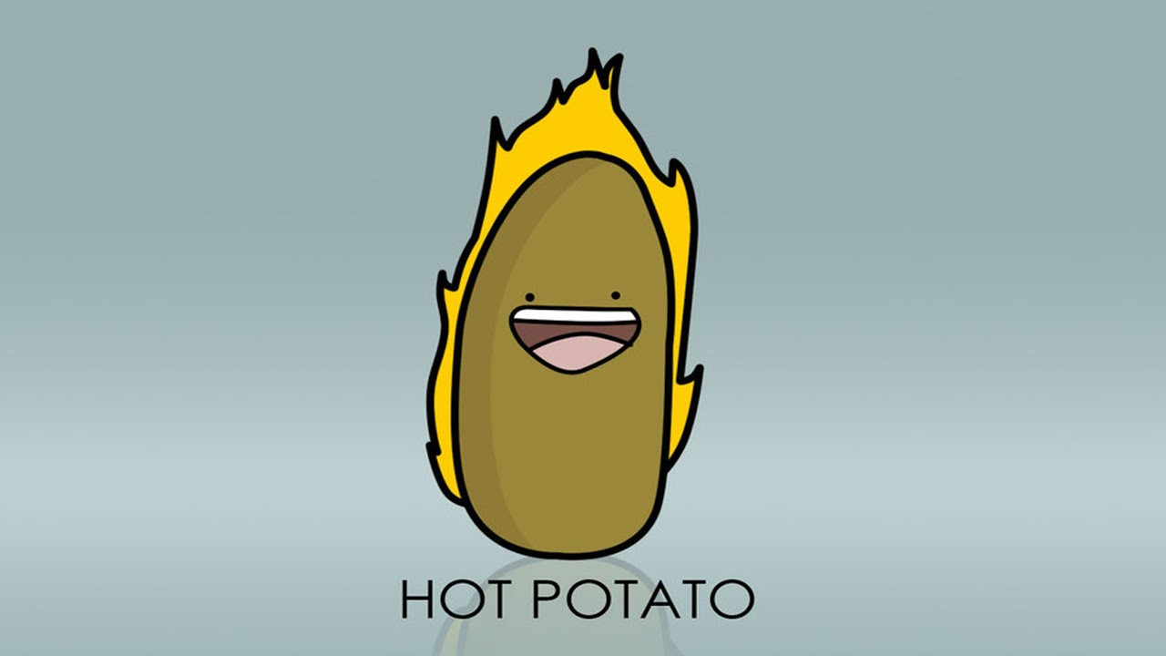 Hot potato идиома