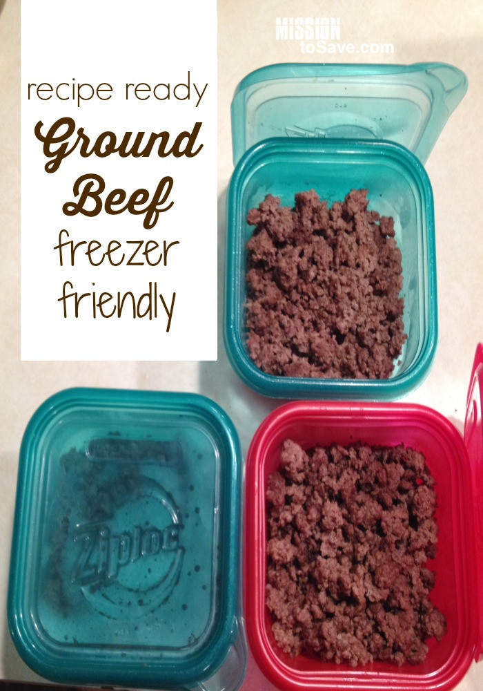 How Long Can You Freeze Ground Beef
 How to Cook Ground Beef in the Crock Pot and Freeze It