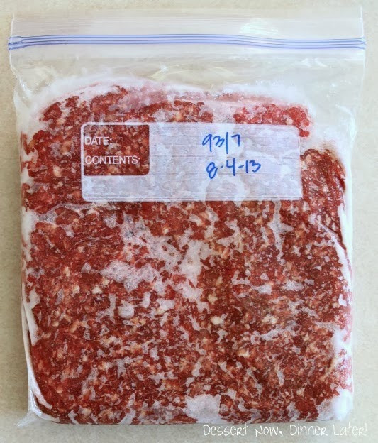 How Long Can You Freeze Ground Beef
 Freezing Meats Dessert Now Dinner Later