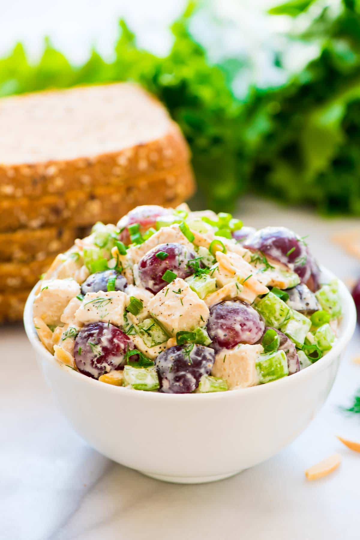 How Long Is Chicken Salad Good For
 Greek Yogurt Chicken Salad with Dill