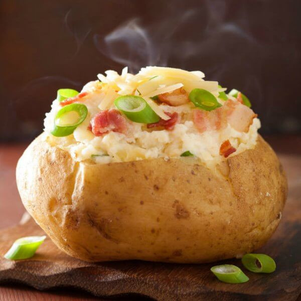 How Long To Bake Potato In Microwave
 Microwave Baked Potato How to bake a potato in the microwave