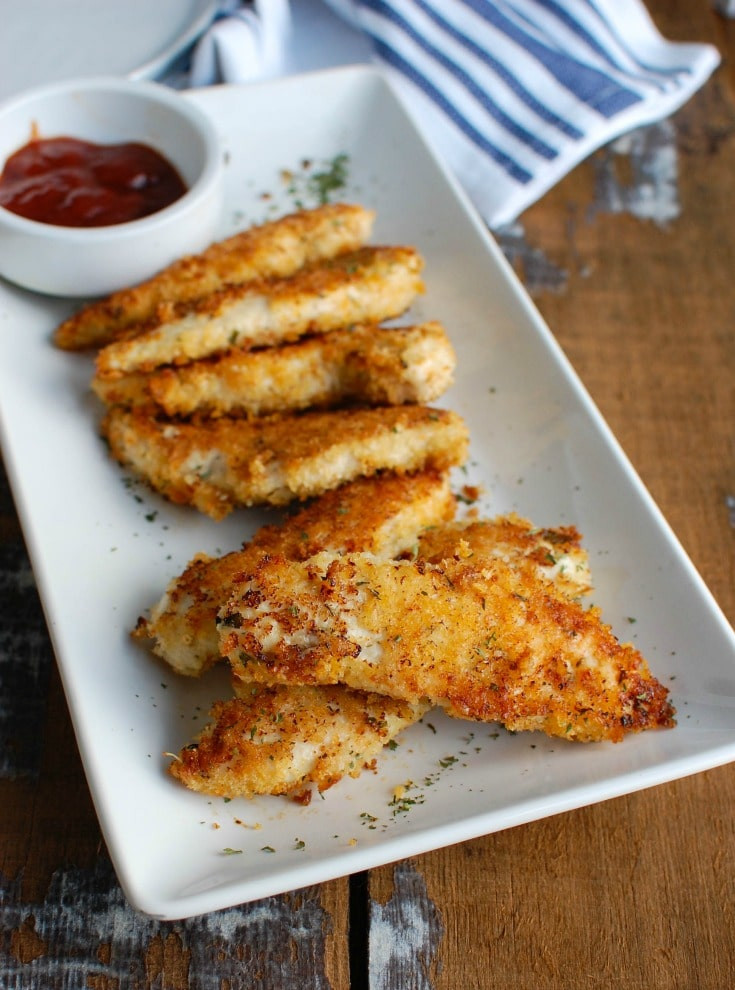 How Long To Cook Chicken Tenders In Oven
 Healthy Baked Chicken Fingers Recipe A Cedar Spoon