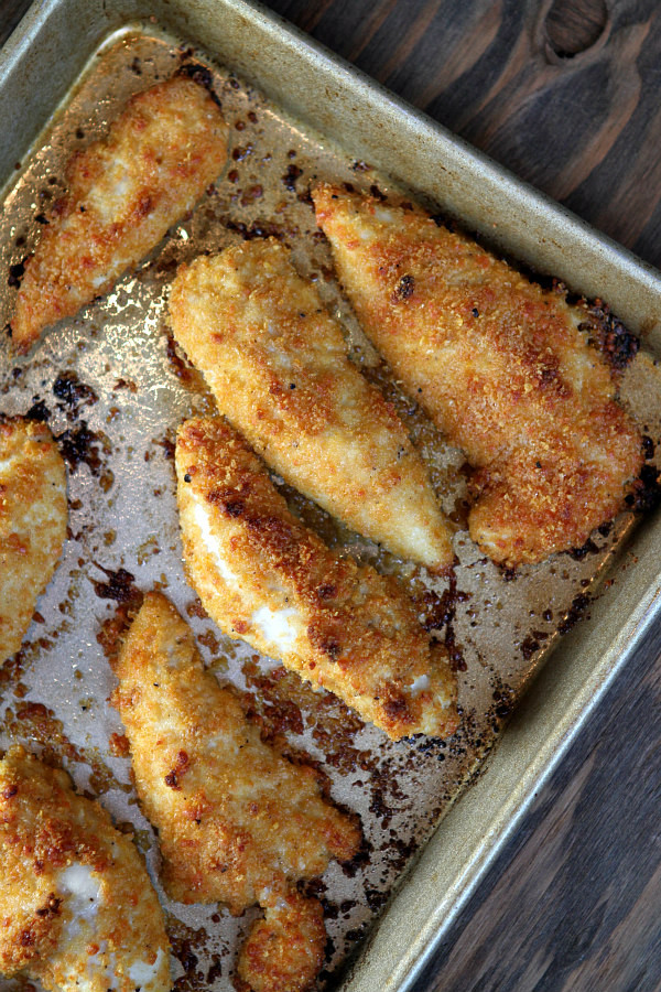 How Long To Cook Chicken Tenders In Oven
 Baked Parmesan Chicken Tenders Recipe Boy