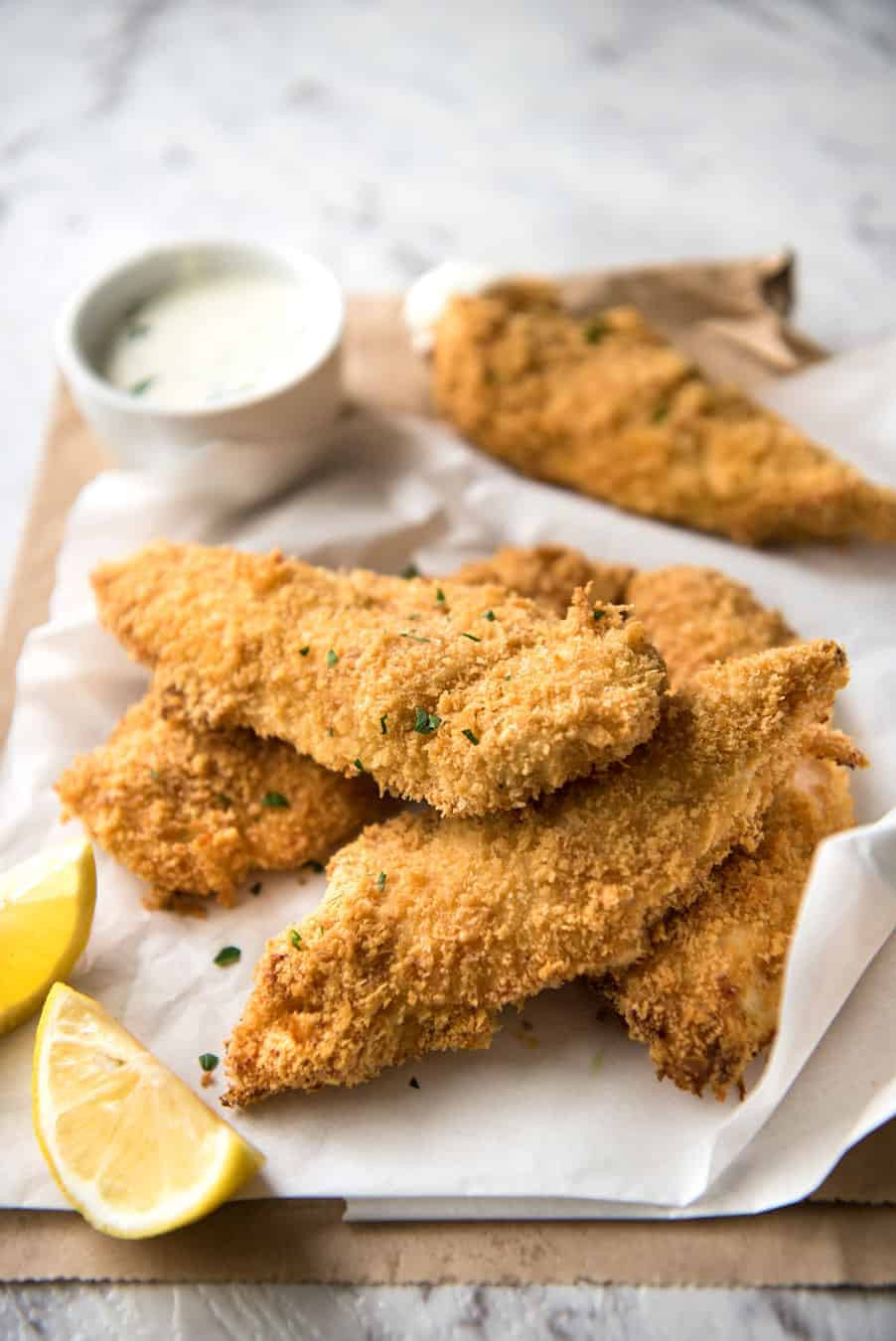 How Long To Cook Chicken Tenders In Oven
 Oven Fried Parmesan Chicken Tenders