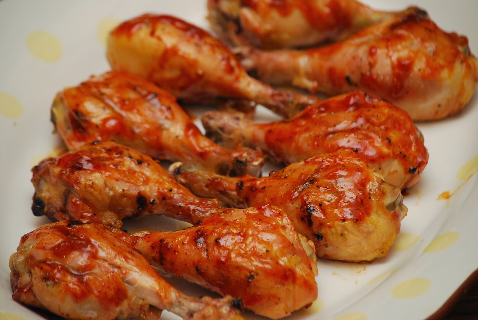 How Long To Grill Chicken Thighs
 My story in recipes Sticky Grilled Chicken Legs