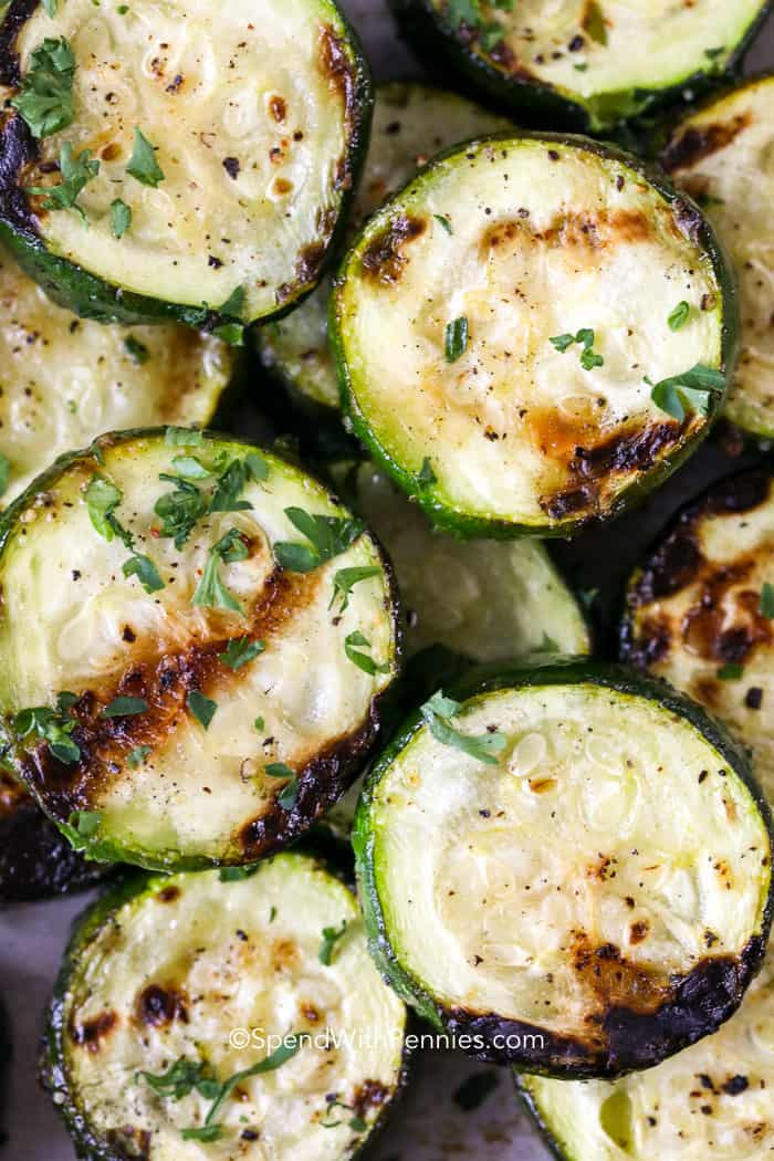 How Long To Grill Zucchini Grilled Zucchini Spend With Pennies