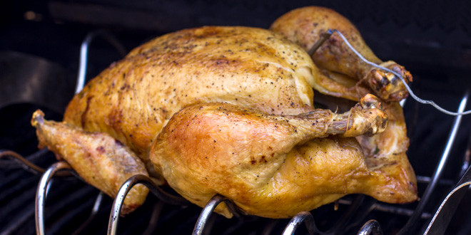 How Long To Roast A Whole Chicken
 How to Cook a Whole Chicken on the Grill recipe and