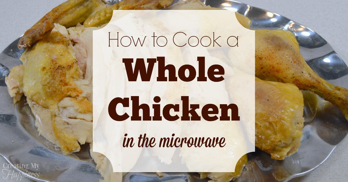How Long To Roast A Whole Chicken
 How to Cook a Whole Chicken in the Microwave