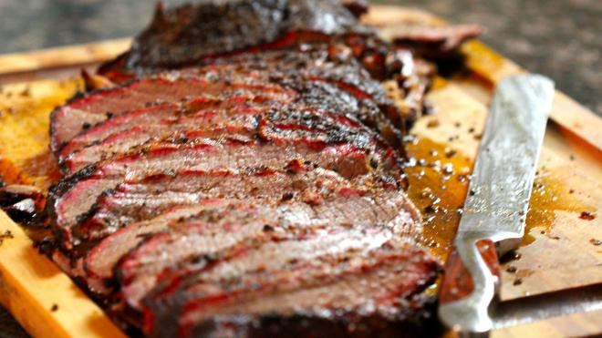 How Long To Smoke Beef Brisket
 Smoked Brisket With Coffee Beer Mop Sauce Recipe