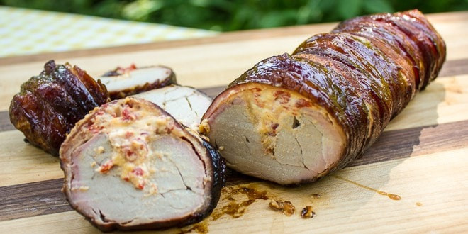 How Long To Smoke Pork Tenderloin
 Smoked Pork Tenderloin Stuffed with Roasted Red Peppers