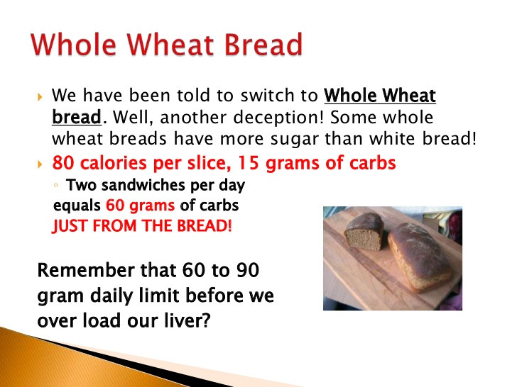 How Many Calories In A Slice Of White Bread
 white bread calories per slice