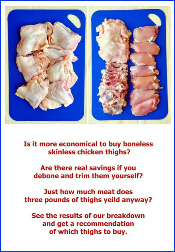 How Many Chicken Thighs In A Pound
 Deboning Chicken Thighs Cheaper to do it yourself The