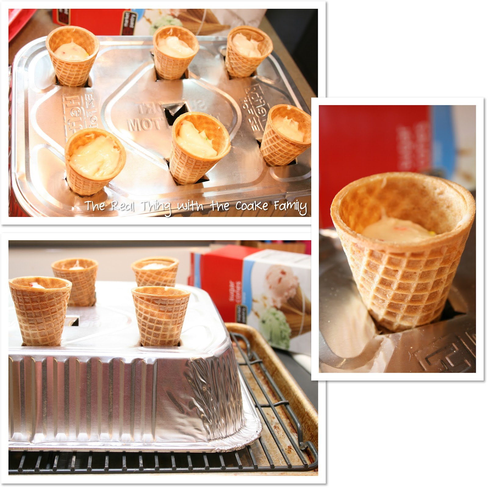 How To Bake Cupcakes
 Sugar Cone Cupcake Baking the Easy Way Tutorial