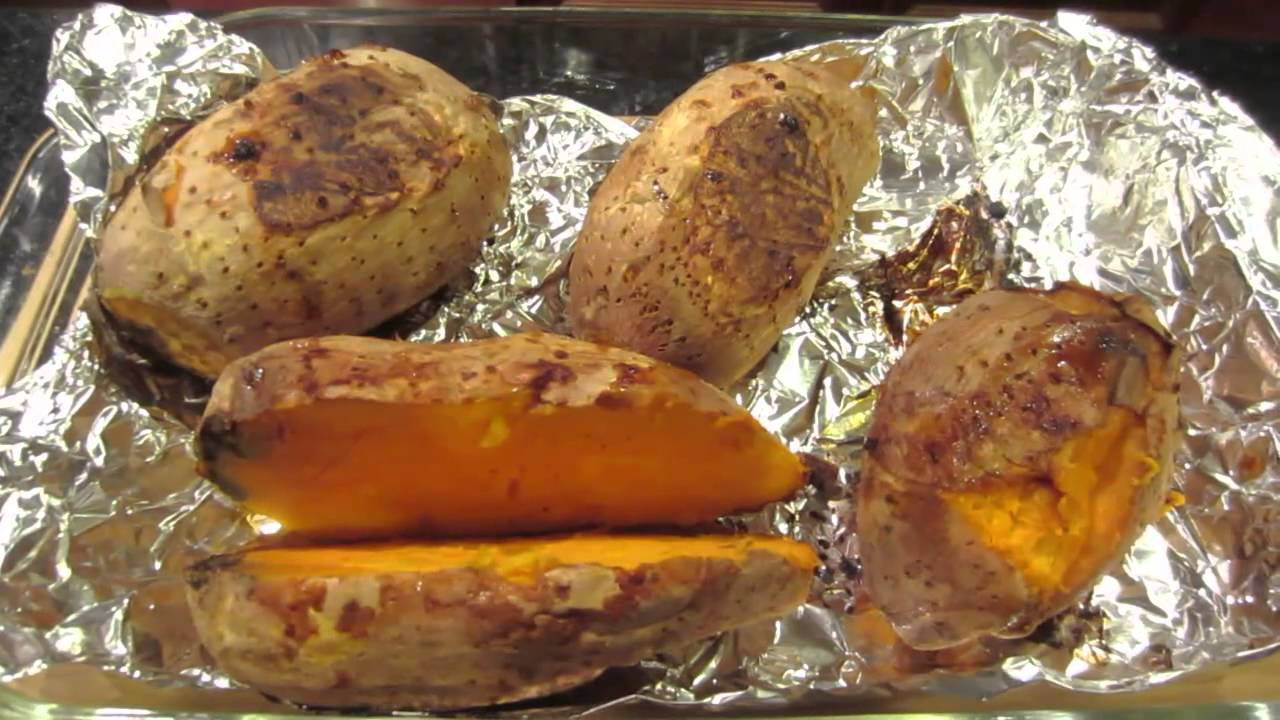 How To Bake Sweet Potato
 how to bake sweet potatoes in foil