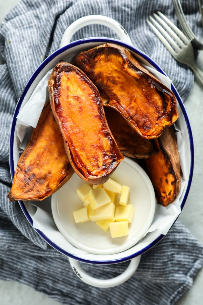 How To Bake Sweet Potato
 The Best and Quickest Baked Sweet Potatoes Live Simply